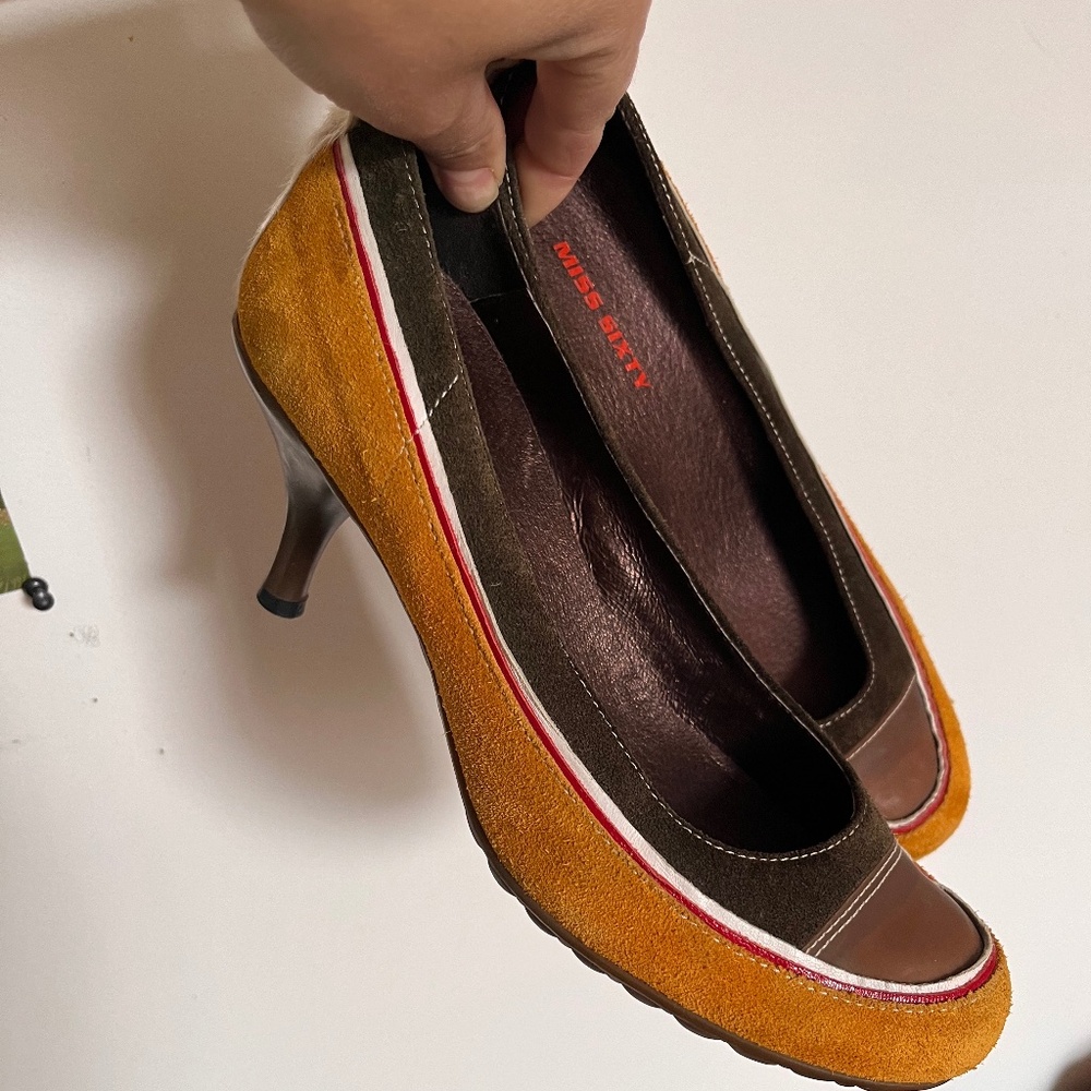 Miss Sixty Suede Heels